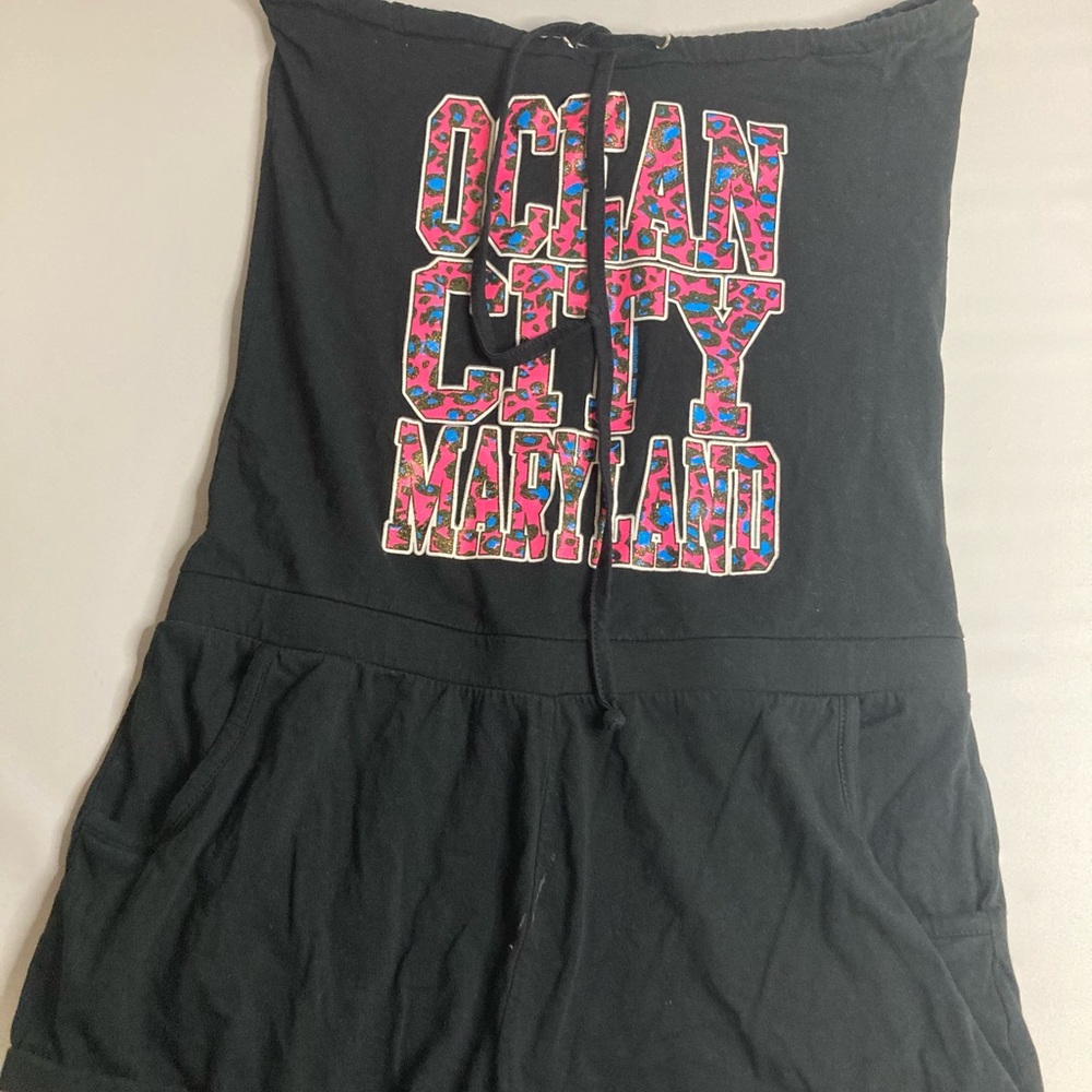 Ocean City Tube Top Shorts One Piece X Small.